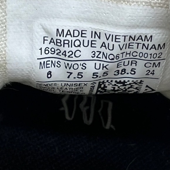 Converse Run Star Hike Hi Women's 7.5 Smoke Pink Leather Shoes Sneakers 169242C - Picture 9 of 10